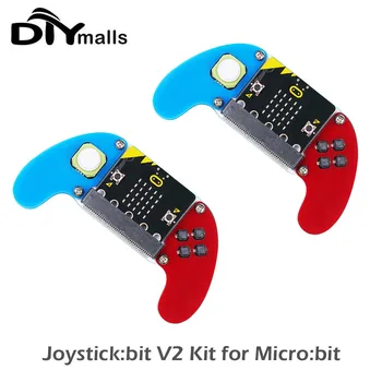 2DB Joystick:kicsit V2 a BBC Microbit Micro:kicsit Testület Vezeték nélküli Távirányító programozási gamepad kiterjesztés Oktatás