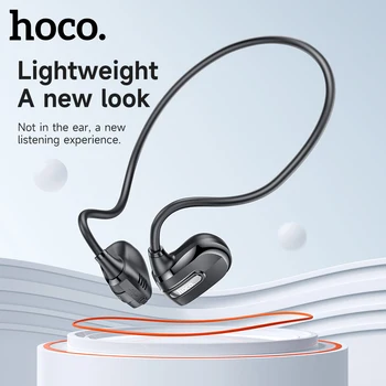 HOCO Levegő Vezetés Fülhallgatót Bluetooth 5.3 Vízálló Neckband Vezeték nélküli Fülhallgató Mikrofon Kültéri Futó Vezetés